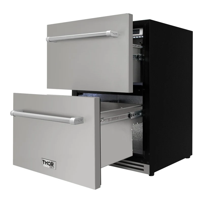 Thor 24 inch Indoor/Outdoor Kitchen Undercounter Refrigerator Drawer